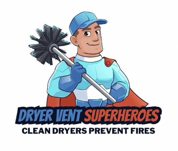 Dryer Vent Superheroes logo