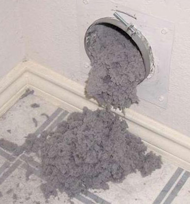 dryer vent clog